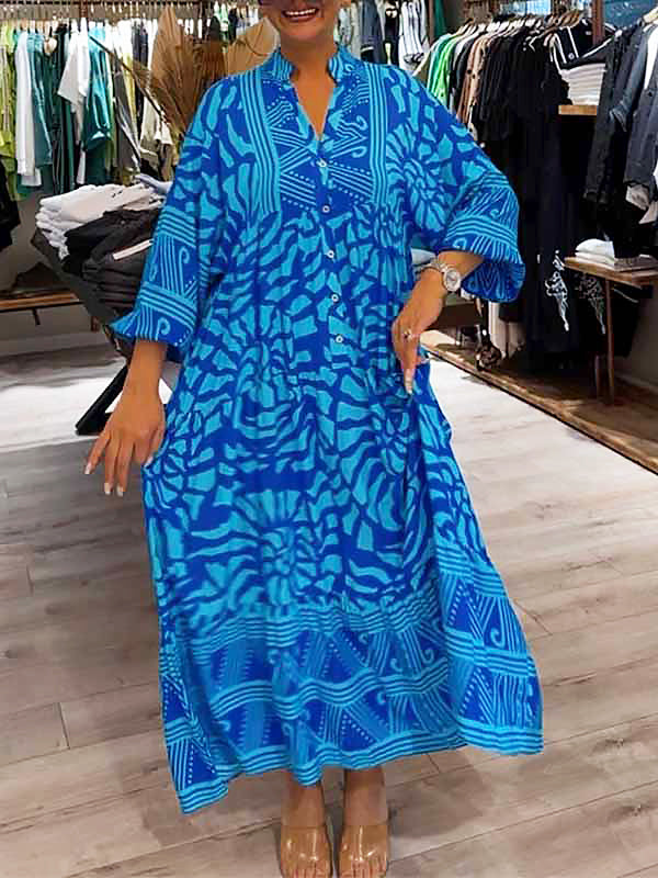 Solange | Vestido Maxi Acampanado