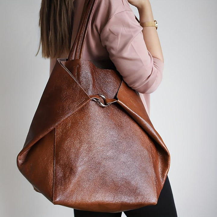 Suavidad Retro de Renee | Bolsa Tote de Gran Capacidad