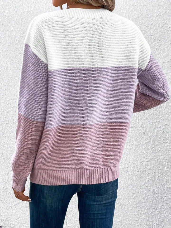 Grace | Suéter Rayado Casual