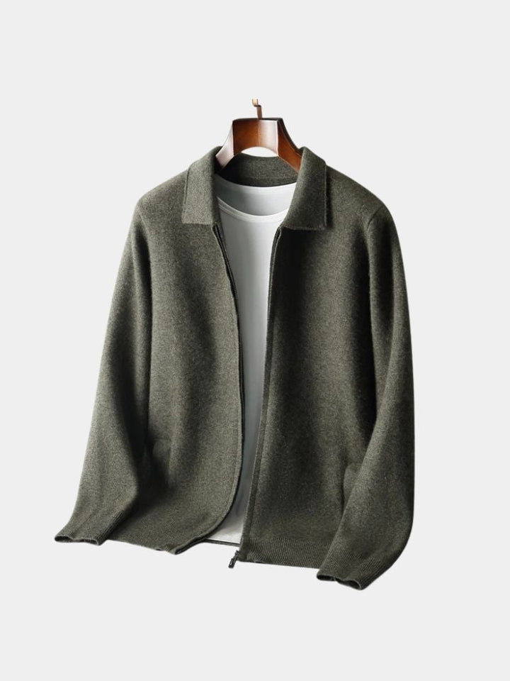 Cashmere Heritage Knit Jacket - Dalton & Rowe
