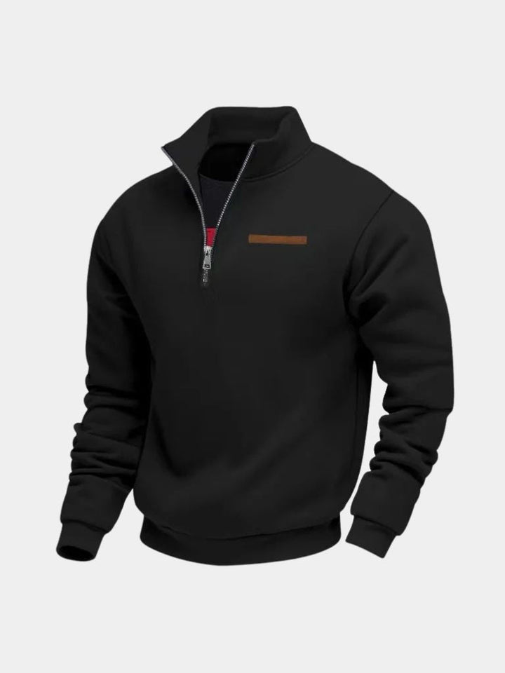Slate Urban High Collar Pullover - Dalton & Rowe