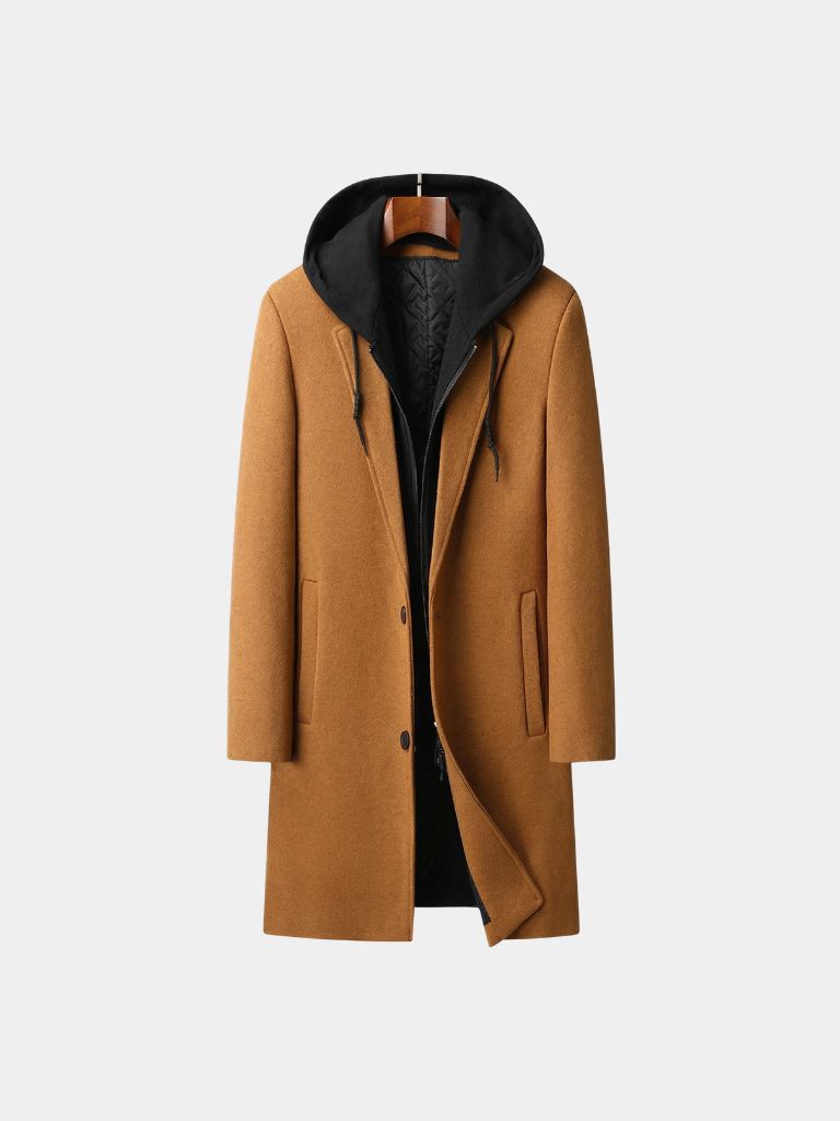 Metropolitan Hooded Overcoat - Dalton & Rowe