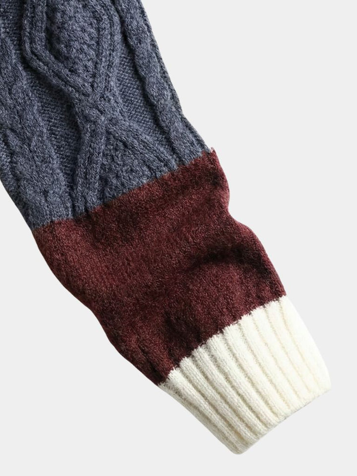 Mosaic Artisan Knit Sweater - Dalton & Rowe
