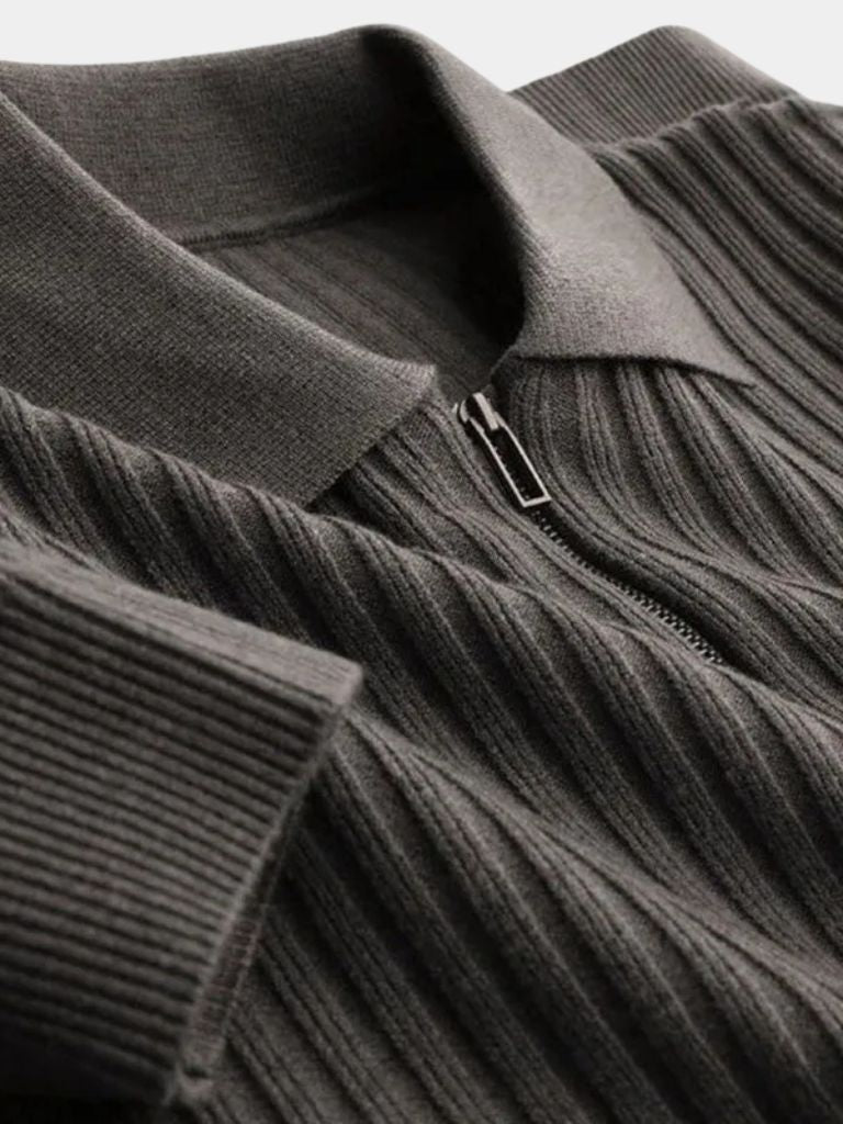 Alpine Riviera Knit Polo Pullover - Dalton & Rowe