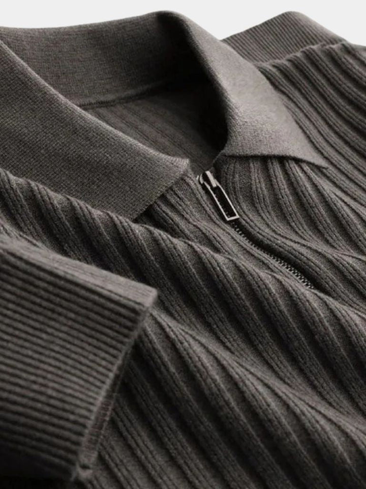 Alpine Riviera Knit Polo Pullover - Dalton & Rowe