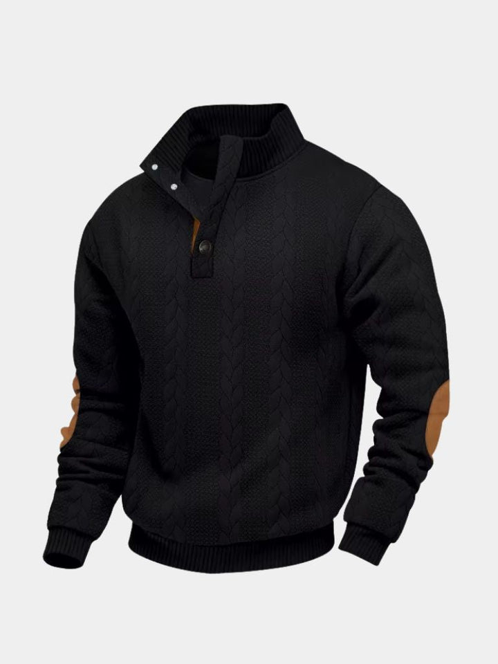 Timberline Long Collar Knit Sweater - Dalton & Rowe