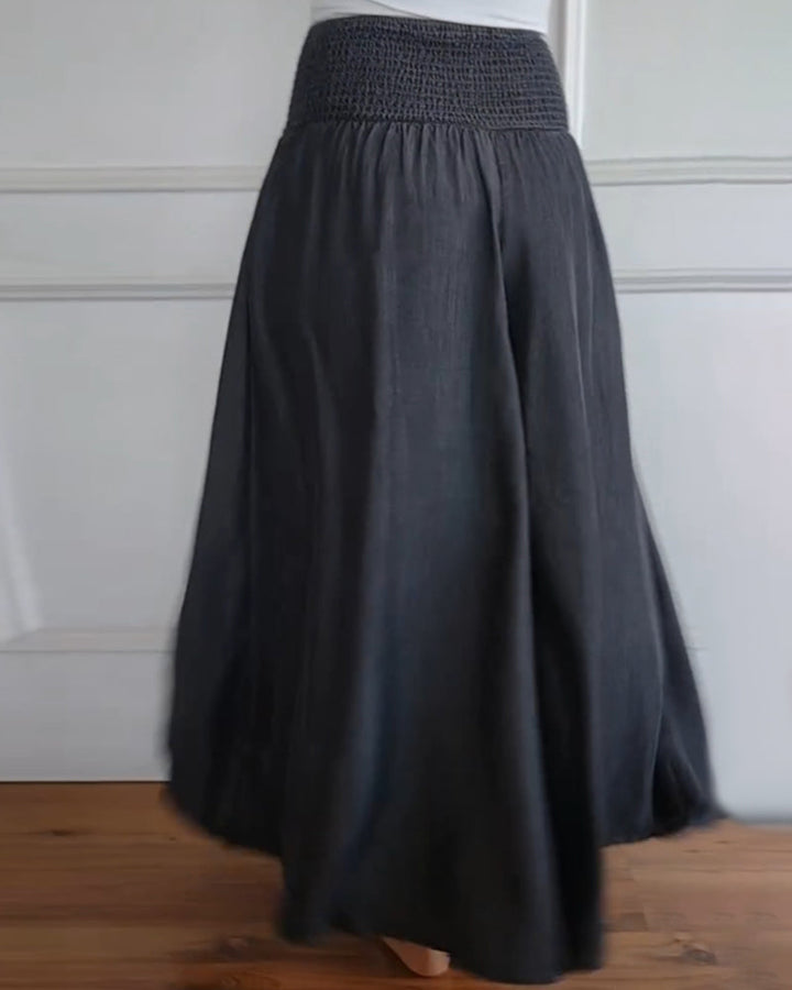 Delphine | Pantalón Amplio Fluido Romántico