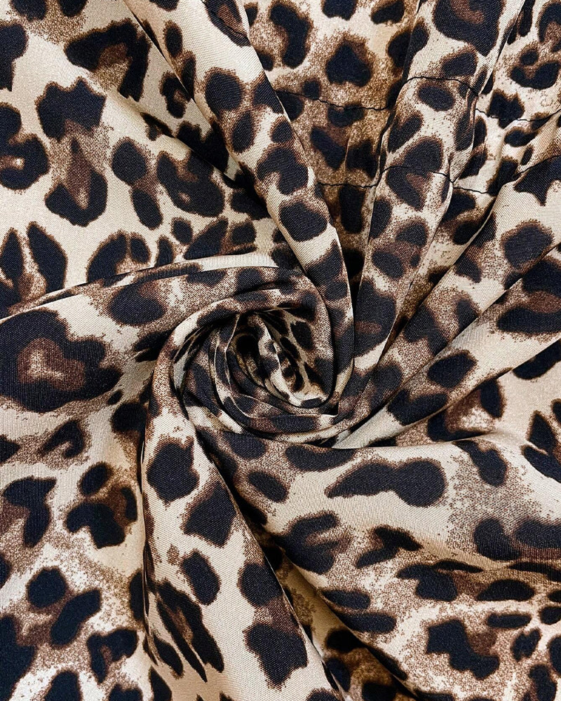 Léa - Abrigo Elegante de Leopardo