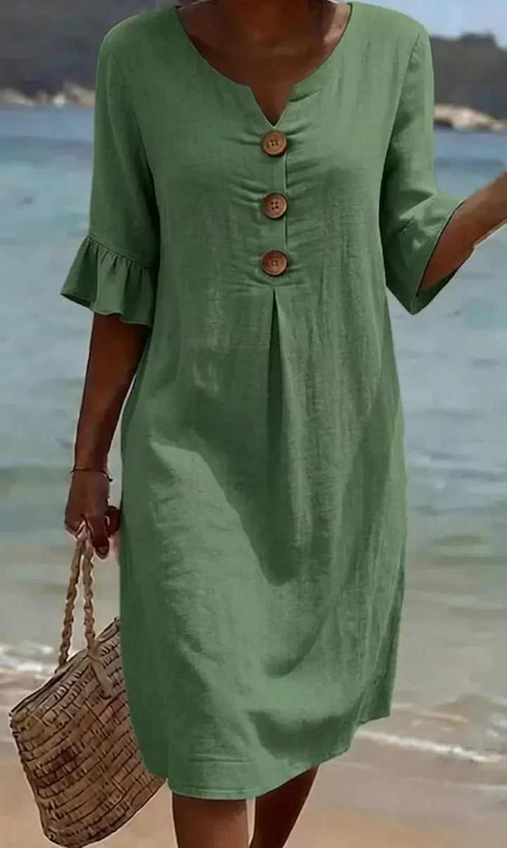 Soléanne | Vestido Bohemio Minimalista