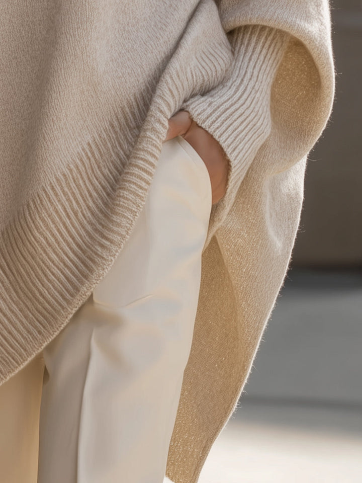 Cindy | Suéter Poncho Elegante