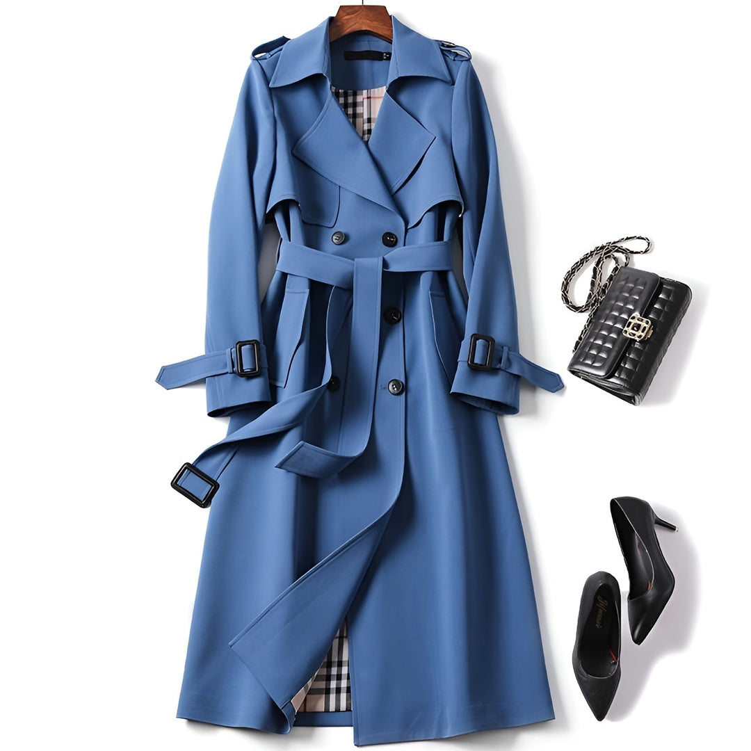 Helena - Trench-Coat Elegante de Otoño