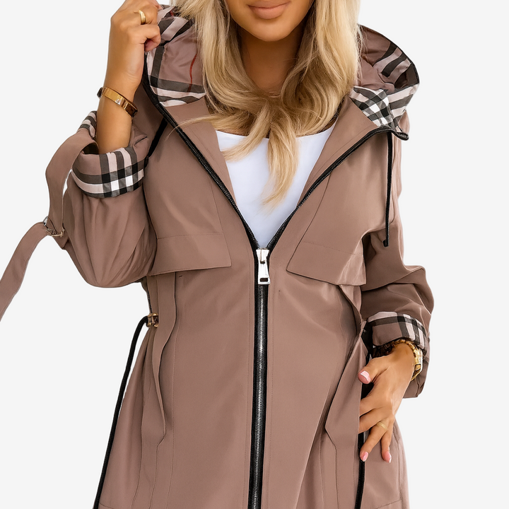 Nathalie - Trench Elegante de Media Temporada