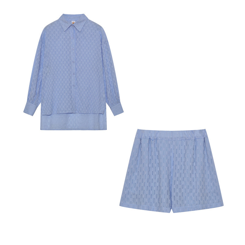 Elizabeth - Conjunto de Camisa y Shorts Ligeros