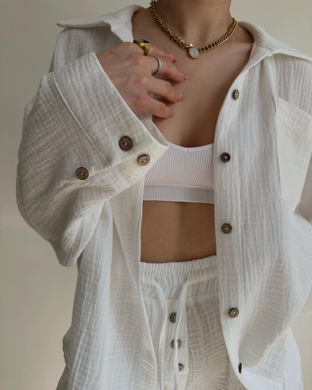 Brigette - Conjunto de Dos Piezas Aireado