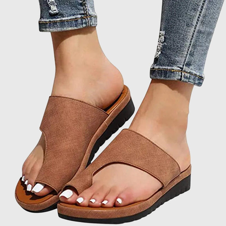 Juliette | Mules Ortopédicas Minimalistas con Plataforma