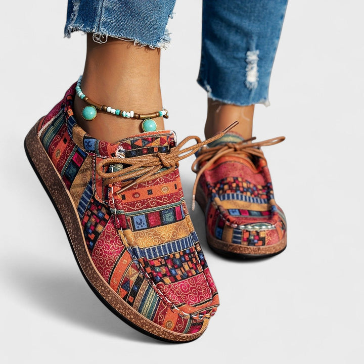 Azura | Zapatillas Étnicas Patchwork