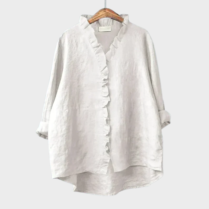 Célestine | Blusa con Volantes Delicados