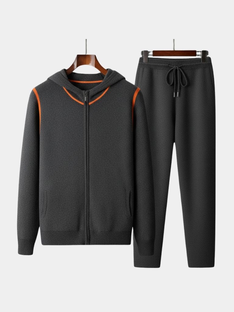 Belvoir Taupe Cashmere Set - Dalton & Rowe