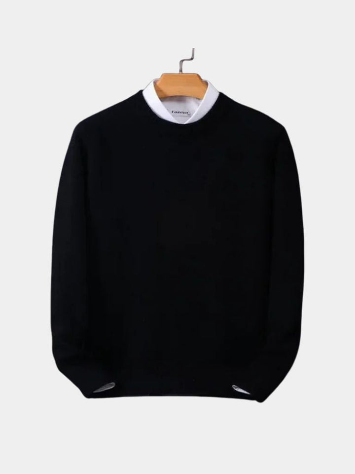 Linear Core Cotton Pullover - Dalton & Rowe