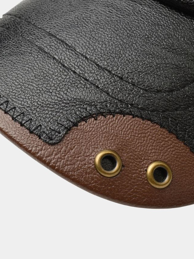 Rustic Crown Leather Cap - Dalton & Rowe