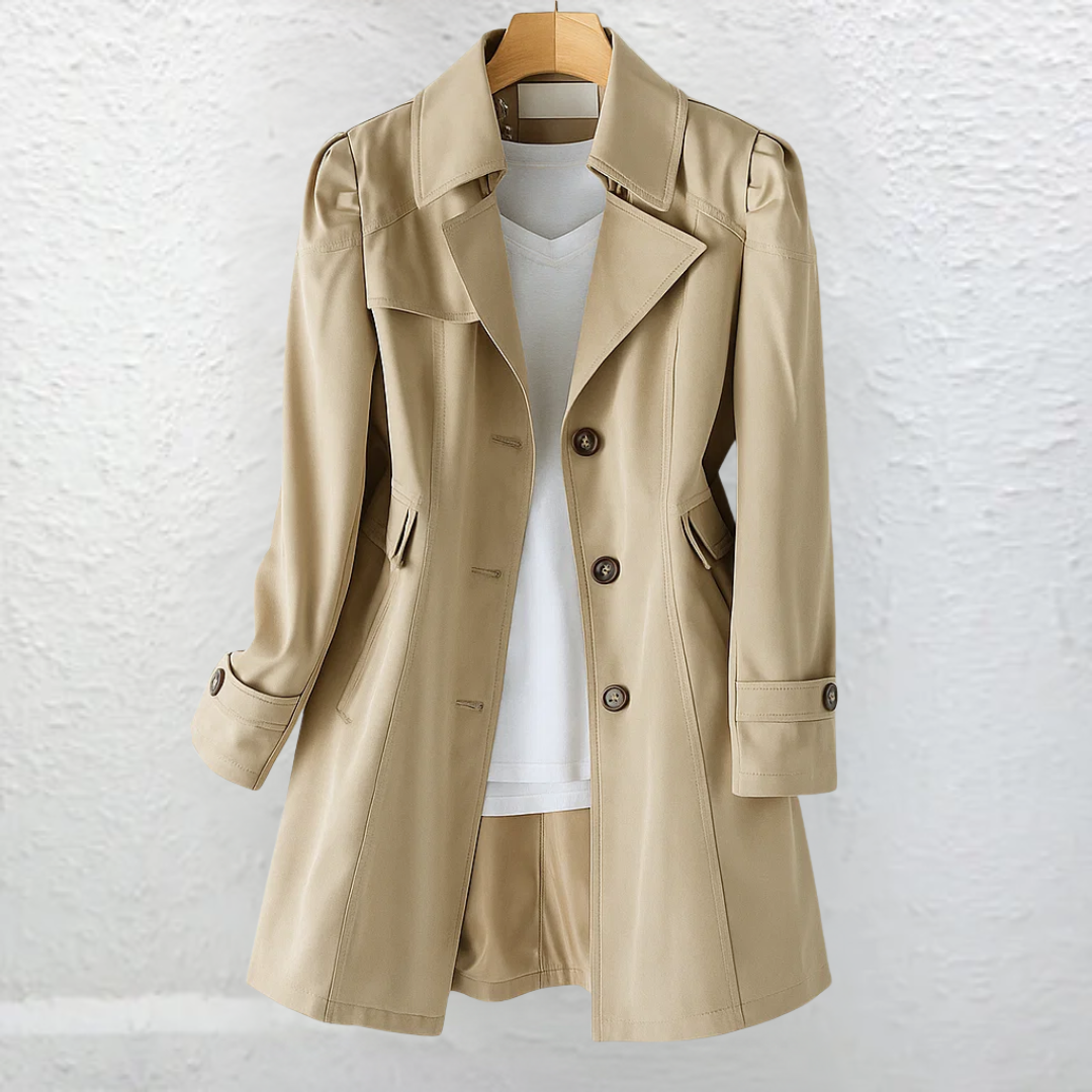 Veyressa - Abrigo Trench Elegante