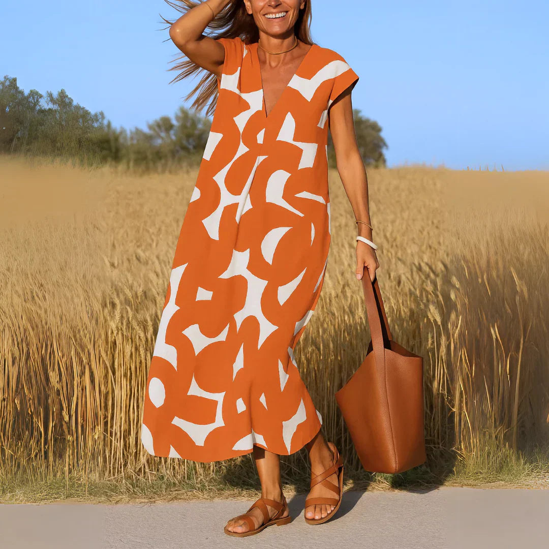 Ésméria | Vestido Gráfico Riviera