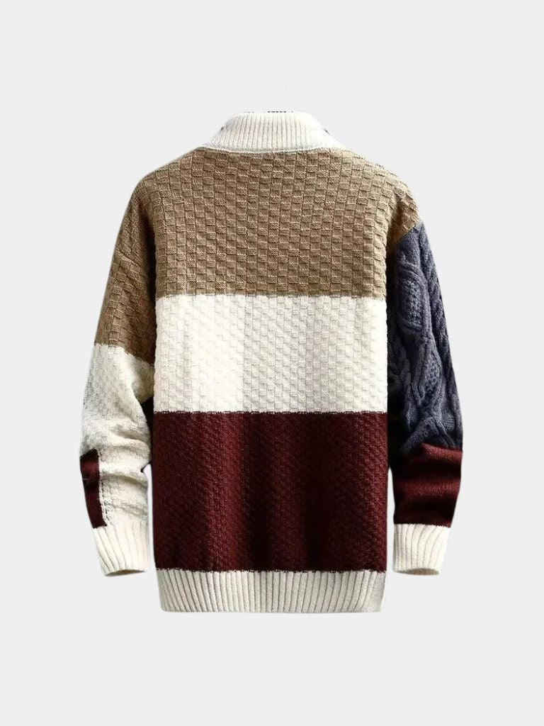 Mosaic Artisan Knit Sweater - Dalton & Rowe