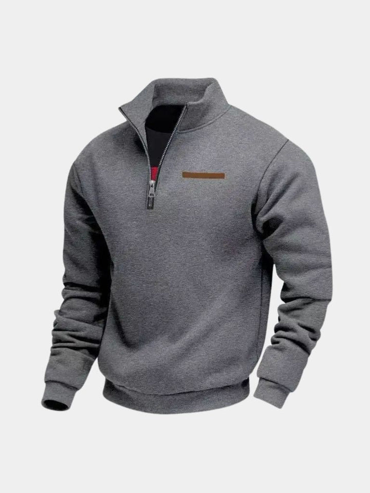 Slate Urban High Collar Pullover - Dalton & Rowe