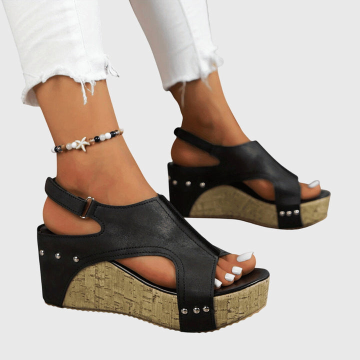 Émilie | Sandalias Ortopédicas con Cuña