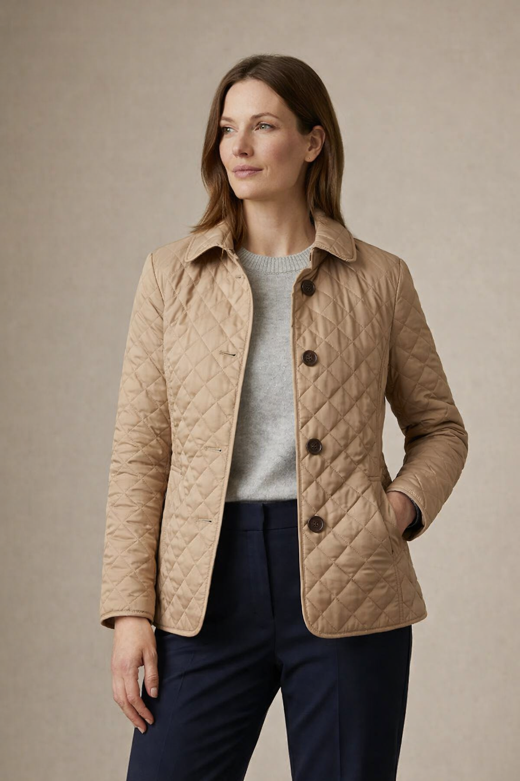 Aurena - Chaqueta Acolchada Elegante
