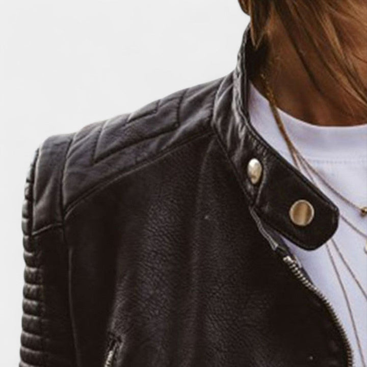 Flavia - Chaqueta de Biker Chic