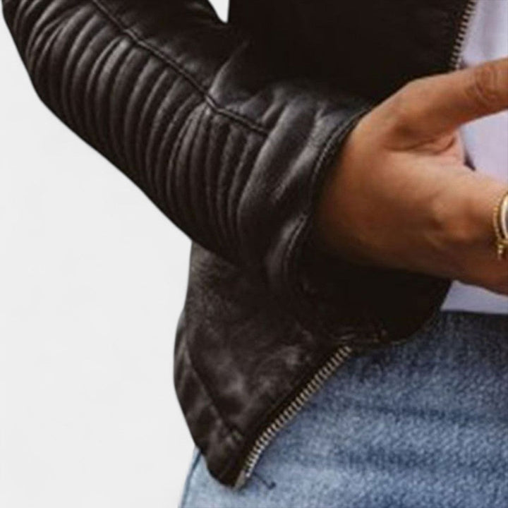 Flavia - Chaqueta de Biker Chic