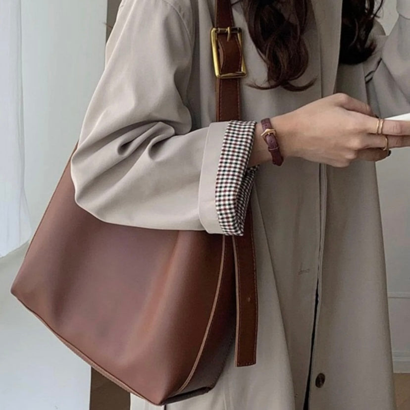 Élodie | Bolsa de Cubo Minimalista Elegancia Moderna