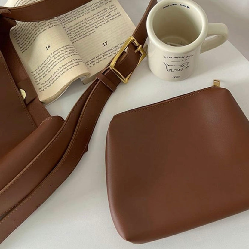 Élodie | Bolsa de Cubo Minimalista Elegancia Moderna
