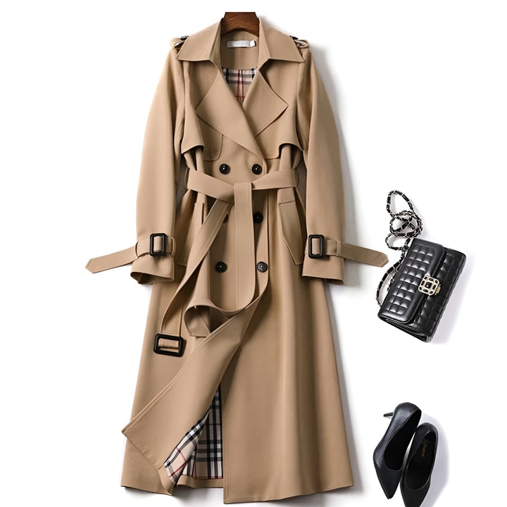 Helena - Trench-Coat Elegante de Otoño