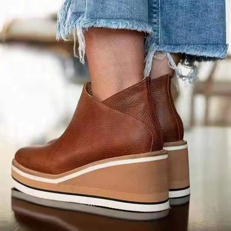 Séverine | Botines Confortables con Plataforma