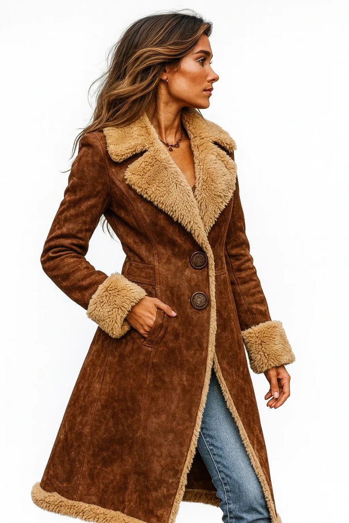 Edda - Abrigo Vintage Elegante