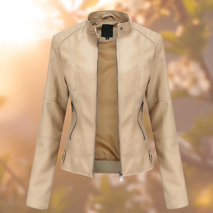 Amora - Chaqueta de Cuero Elegante