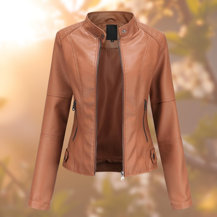 Amora - Chaqueta de Cuero Elegante