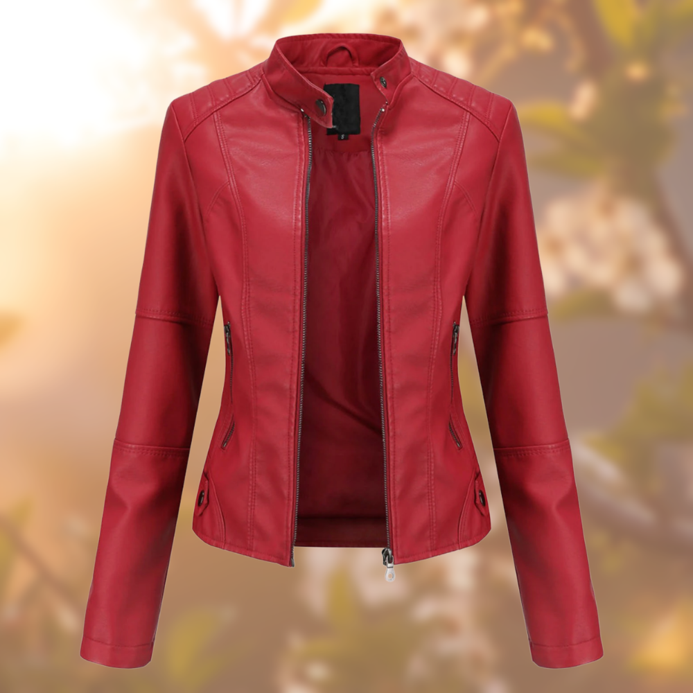 Amora - Chaqueta de Cuero Elegante