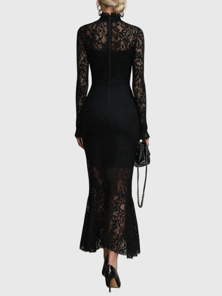 Séraphine | Vestido Maxi Encaje Elegante