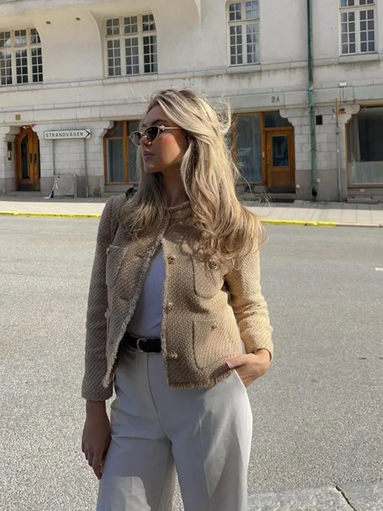 Alice - Chaqueta Chic Beige