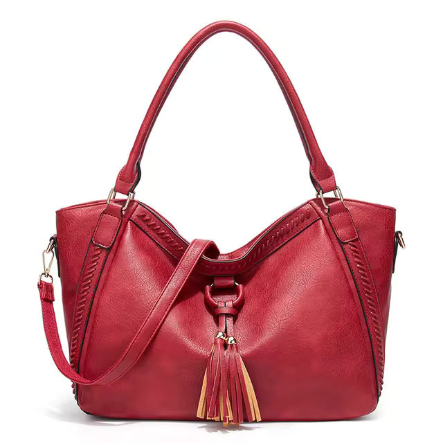 Adèle | Bolso de Hombro Bohemio con Borlas