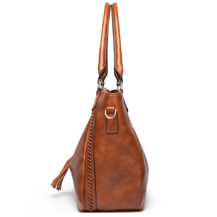 Adèle | Bolso de Hombro Bohemio con Borlas