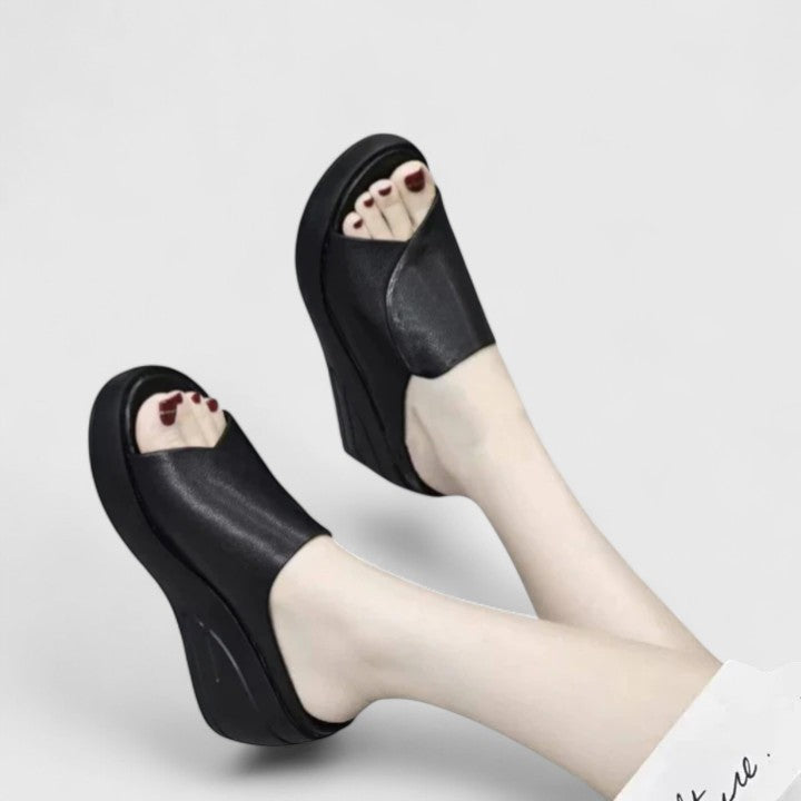 Hortense | Mules Ortopédicas con Cuña