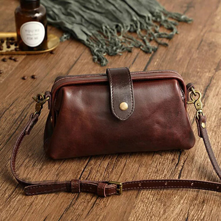 Juliette | Bolsa de Mano Vintage Compacta Elegante