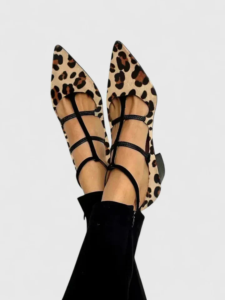 Aurea | Zapatos de Tacón Ortopédicos Multi-Bandas