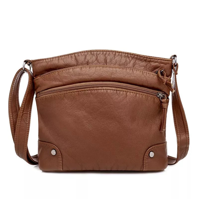 Margaux | Bolso Bandolera Clásico Multi-Bolsillos