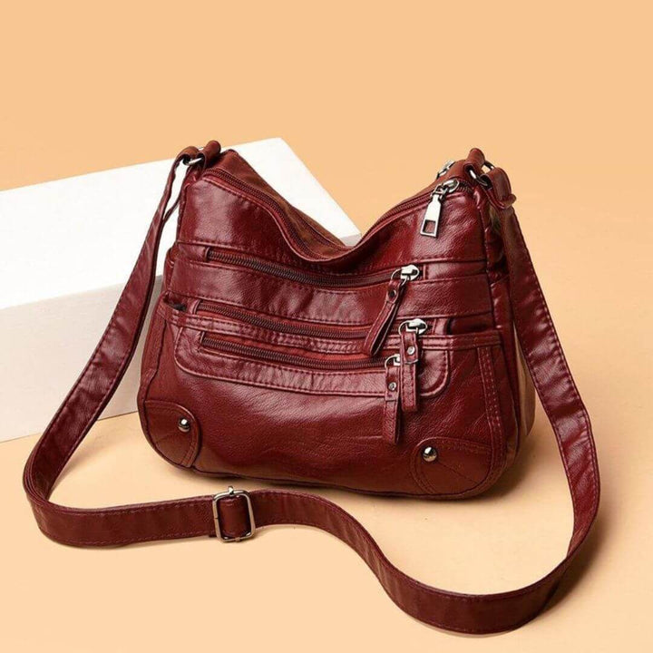 Lison | Bolso Bandolera Multi-Zips Urbano