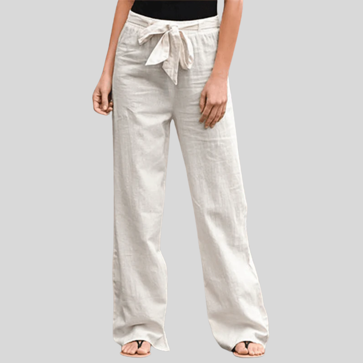 Joleen - Pantalón de Relax para Mujer con Cordón y Cintura Elástica